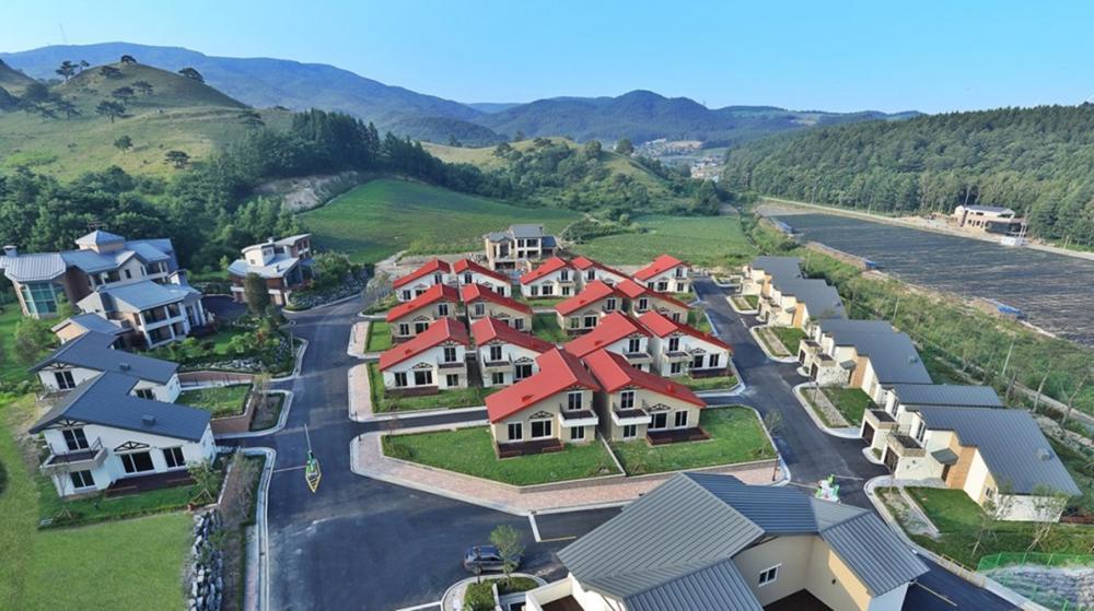 Le Comte Bleu Hotell Pyeongchang Eksteriør bilde