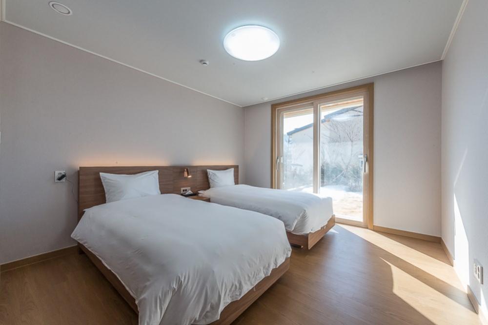 Le Comte Bleu Hotell Pyeongchang Eksteriør bilde